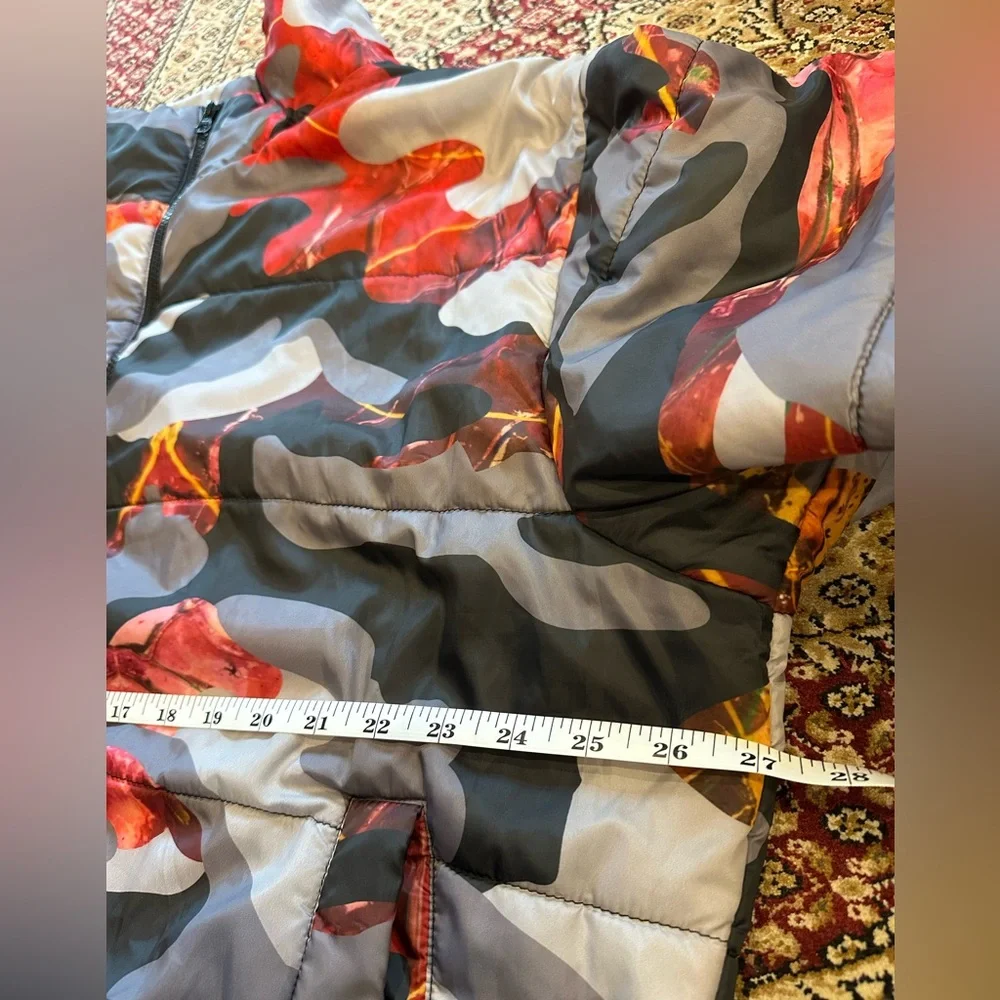 Artistix Men’s Camouflage Short Puffer Jacket ptp 27 - Picture 8 of 9